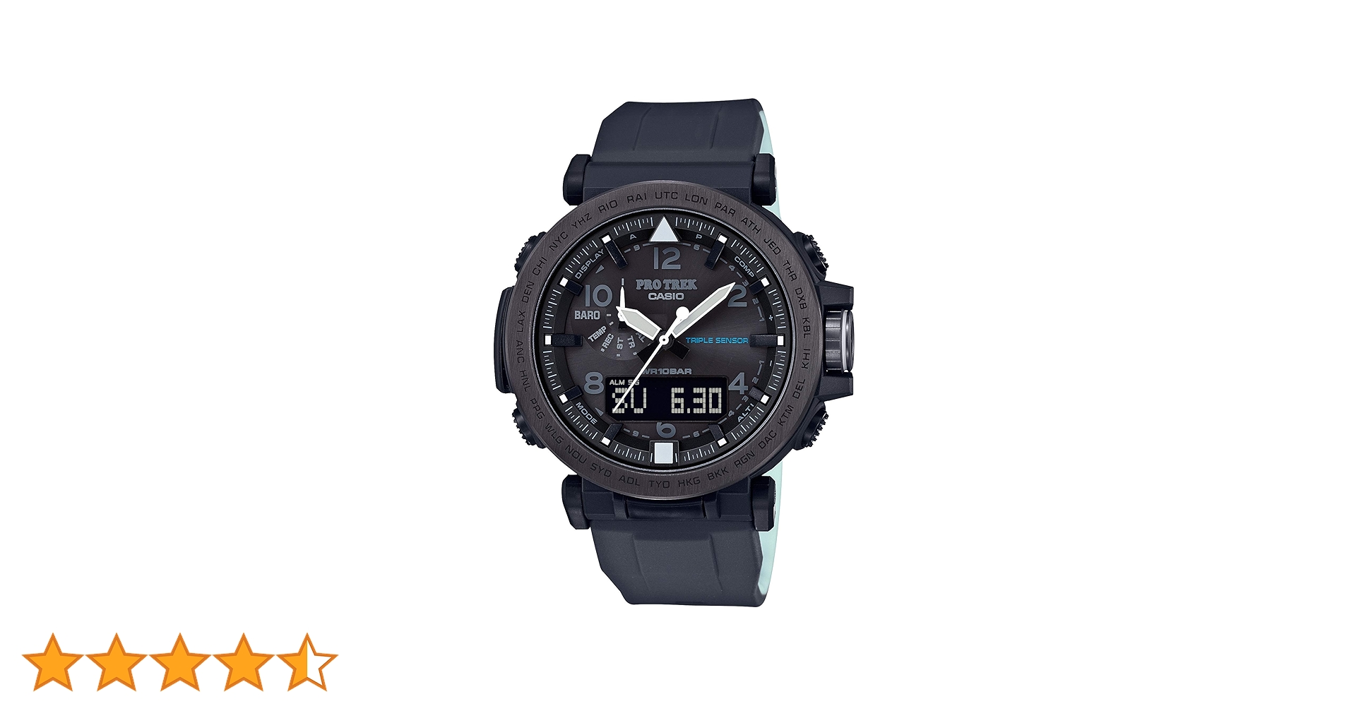 Amazon.co.jp: Casio メンズ 「PRO TREK」ソーラーパワー